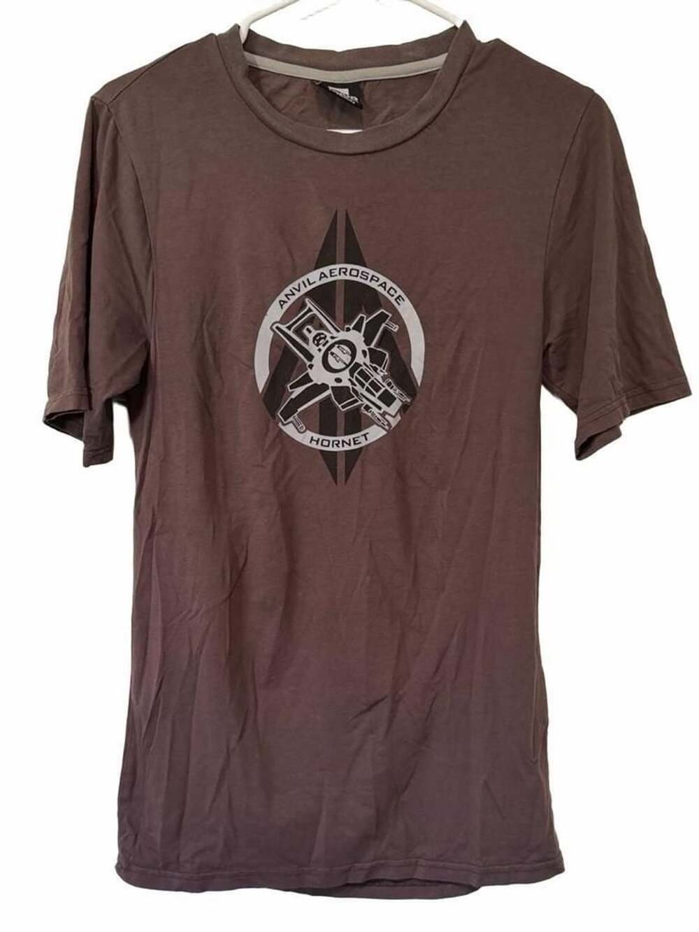 Cloud Imperium Star Citizen Anvil Aerospace Hornet X-Small Brown T-Shirt